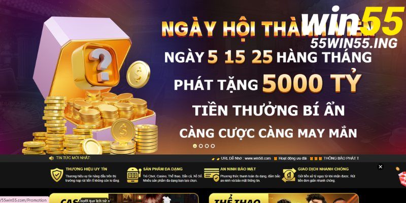 Rút tiền Win55 thành công qua việc chấp hành điều kiện